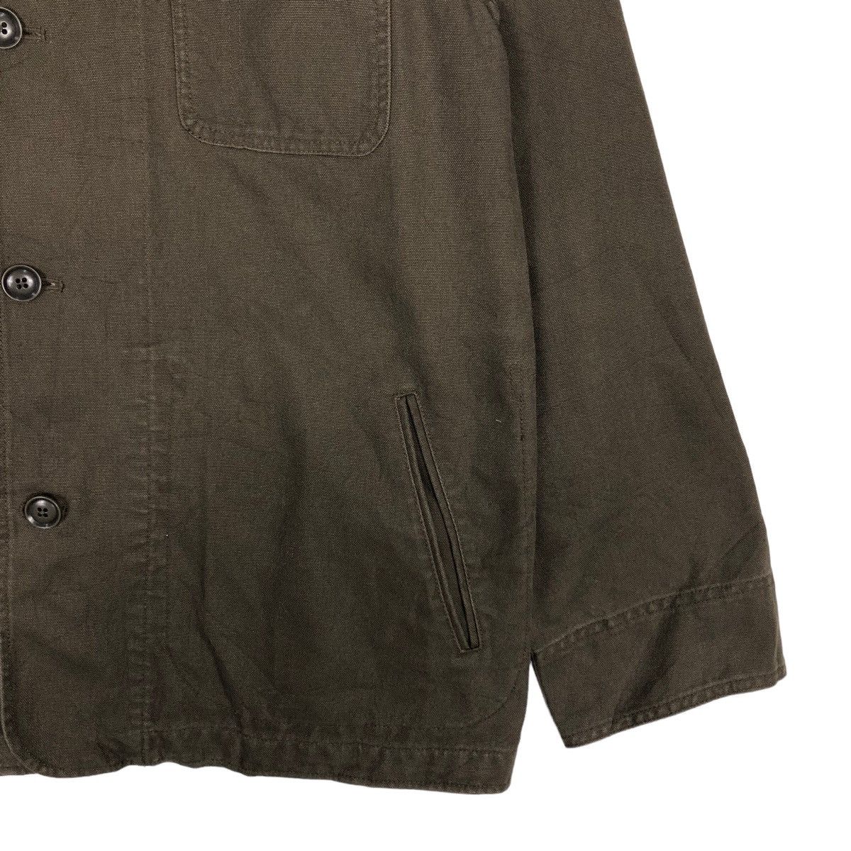 Japanese Brand 🔥Vtg Hikory Chore Jacket Worker Uniqlo Japan Issey Miyake Size US M / EU 48-50 / 2 - 5 Thumbnail