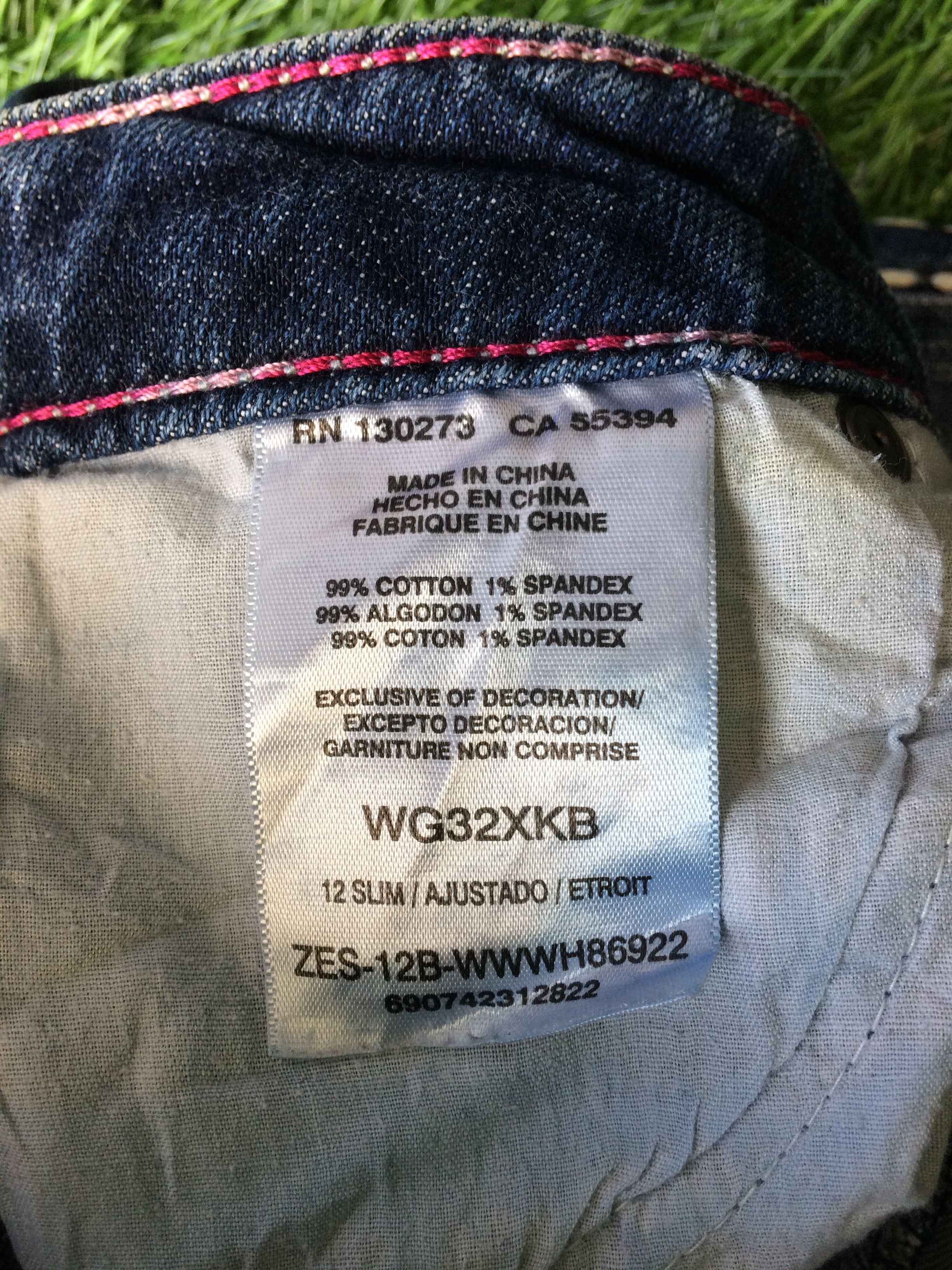 Japanese Brand Low Rise Bootcut Jeans D-793 Size 24" / US 00 / IT 34 - 11 Thumbnail