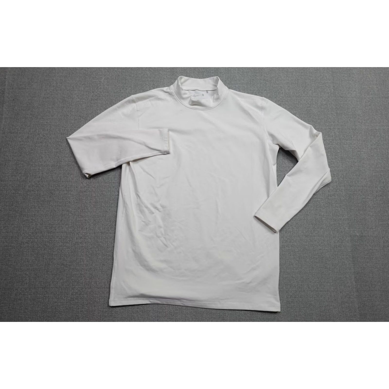 Vintage Walter Hagen 11 Shirt Mens L White Long Sleeve Mock Neck Golf Base Layer Size US L / EU 52-54 / 3 - 3 Thumbnail