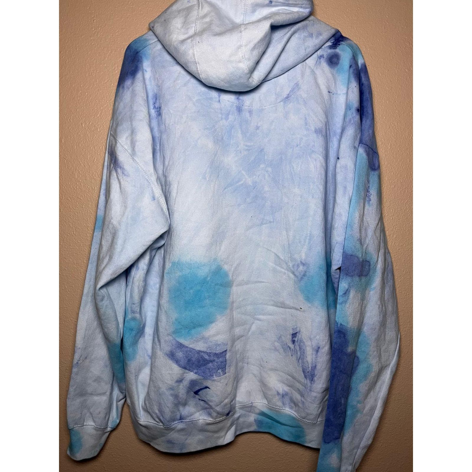 AC/DC 🧨 AC/DC "For Those About To Rock" Tie-Dye Hoodie – Size 3X Size US XXL / EU 58 / 5 - 2 Thumbnail