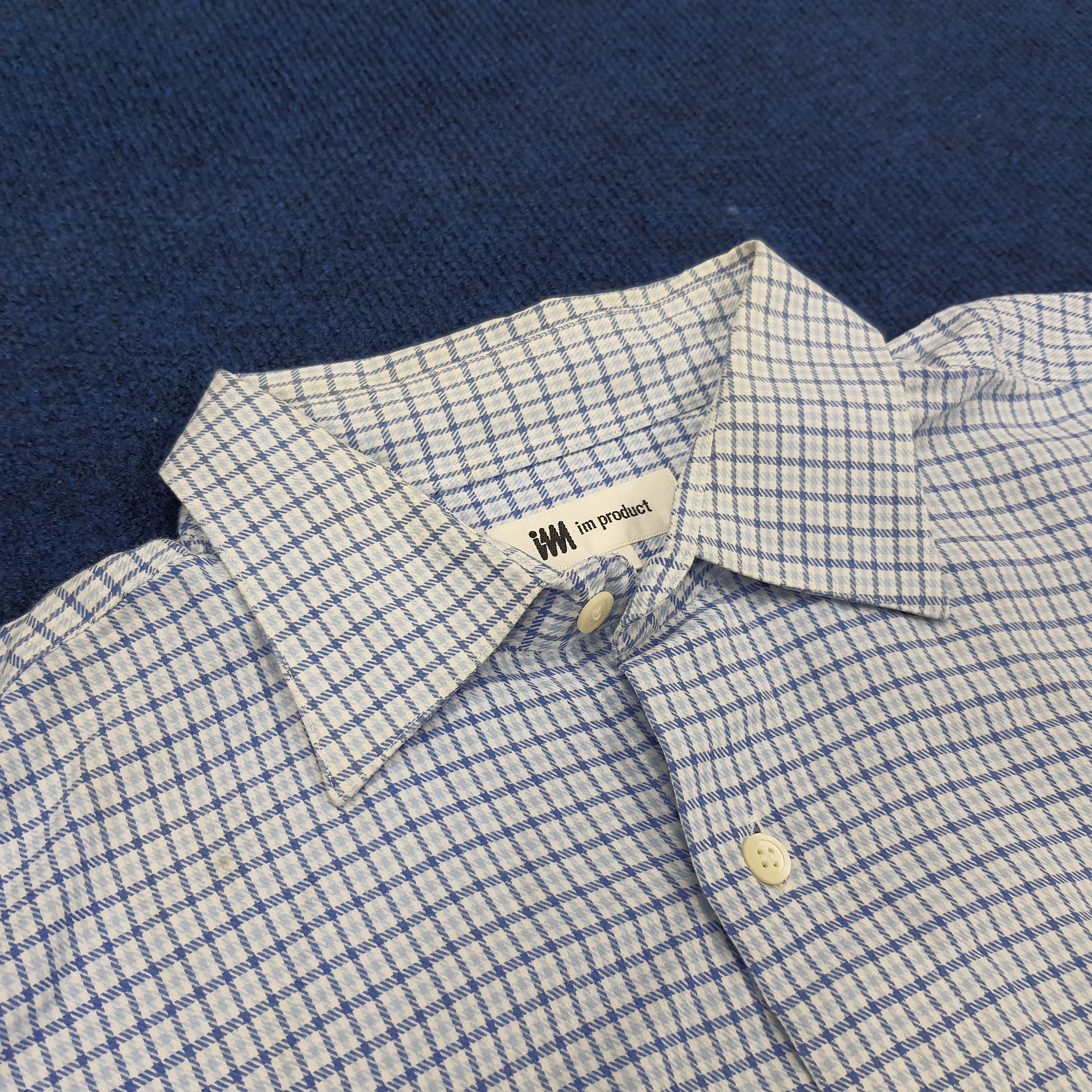 Issey Miyake × Japanese Brand × Vintage Vintage Issey Miyake IM Product Box Stripes Shirt Size US L / EU 52-54 / 3 - 4 Thumbnail