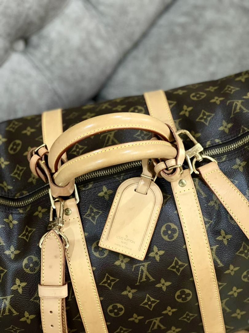 Louis Vuitton LOUIS VUITTON 'KEEPALL 55' Monogram FRANCE SUPERB CONDITION! Size ONE SIZE - 7 Thumbnail