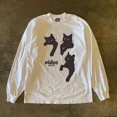 VIBE White retro face pattern cotton t-shirt Size US M / EU 48-50 / 2 - 4 Thumbnail
