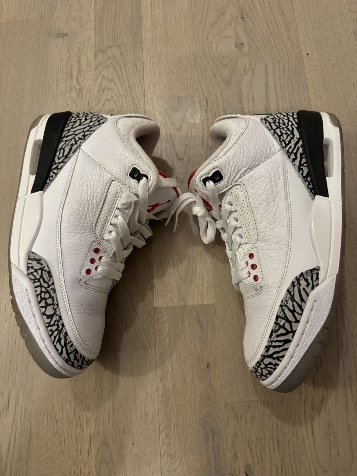 Nike NIKE AIR JORDAN 3 “FREE THROW LINE” white cement size US8UK7 Size US 8 / EU 41 - 10 Thumbnail