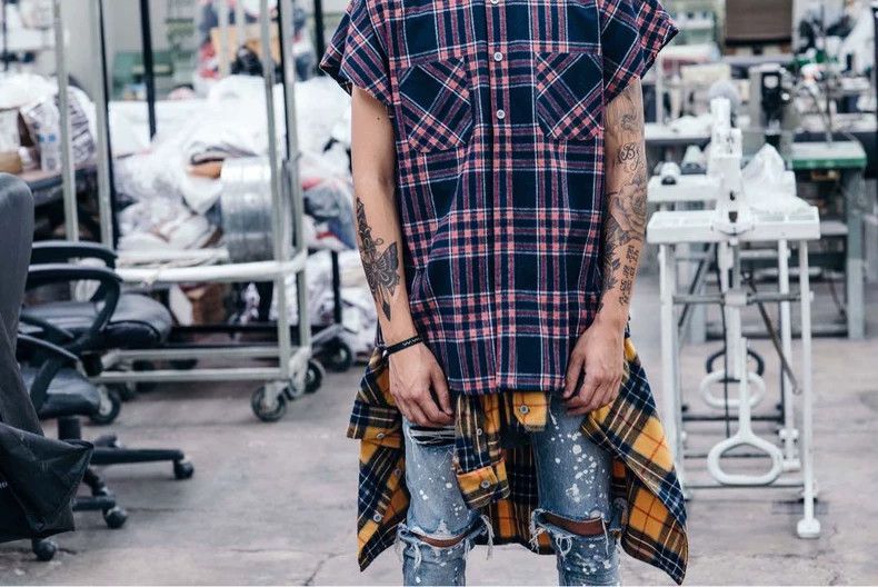 Fear of God Fear of God Brushed flannel sleeveless shirt Size US L / EU 52-54 / 3 - 8 Thumbnail