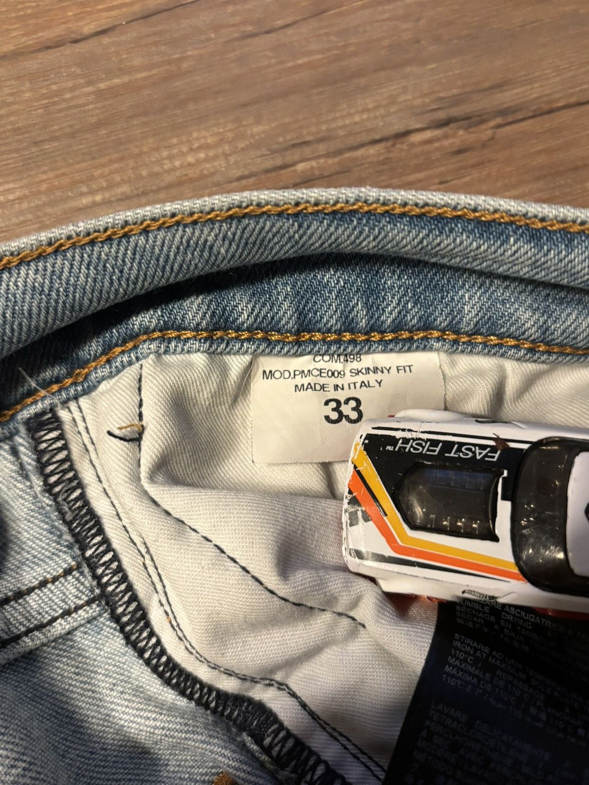 Palm Angels PALM ANGELS JEANS LIGHT-WASH DENIM🌴 Size US 33 - 5 Thumbnail