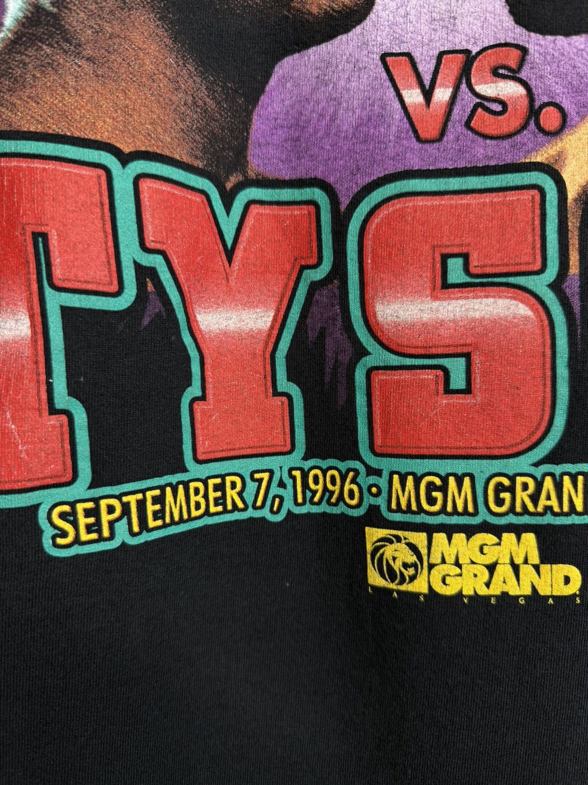 Vintage Vintage 1996 Mike Tyson Boxing T-Shirt Vtg Rare Tee Large Size US L / EU 52-54 / 3 - 3 Thumbnail