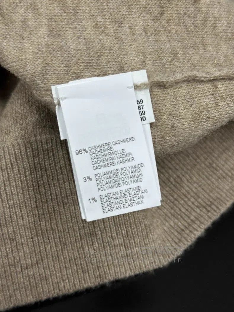 Brunello Cucinelli Brunello Cucinelli Cashmere Knit Sweater Long Sleeve Top Size S / US 4 / IT 40 - 5 Thumbnail