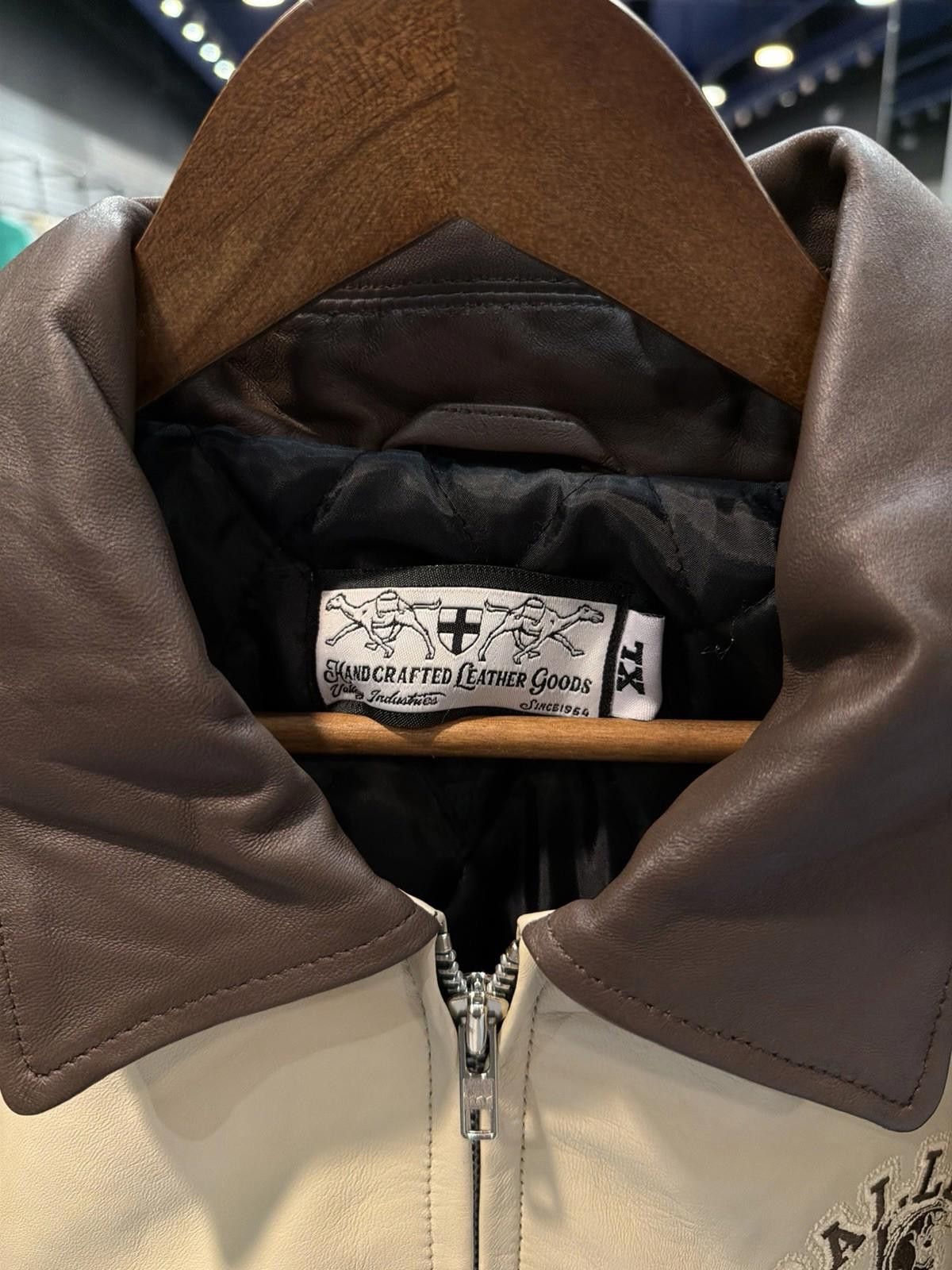Other ValeLives Valley Leather Jacket Brown Rare Authentic Size XL Size US XL / EU 56 / 4 - 6 Thumbnail