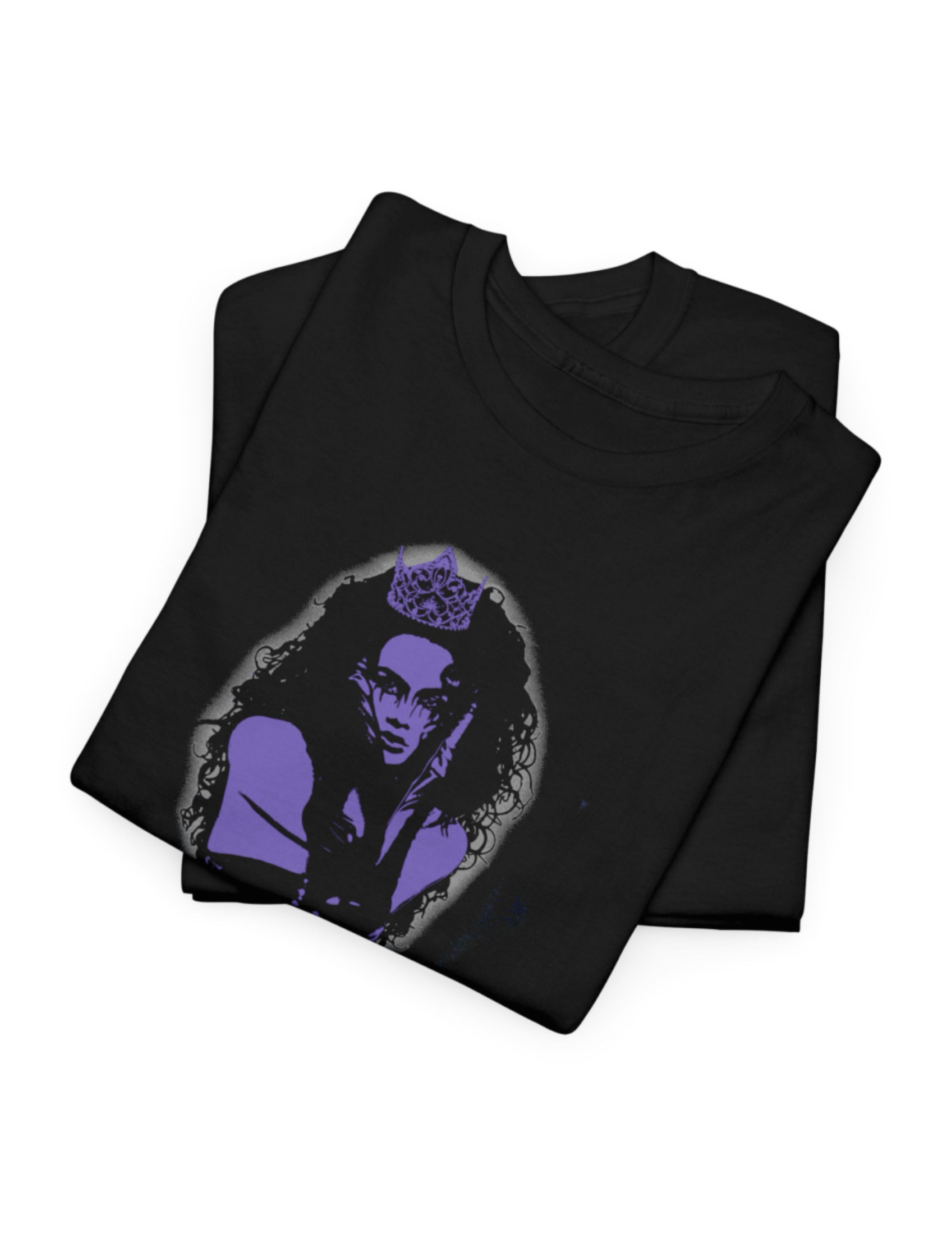 Other MISS MALINAH white & red black graphic tee Size ONE SIZE - 2 Thumbnail