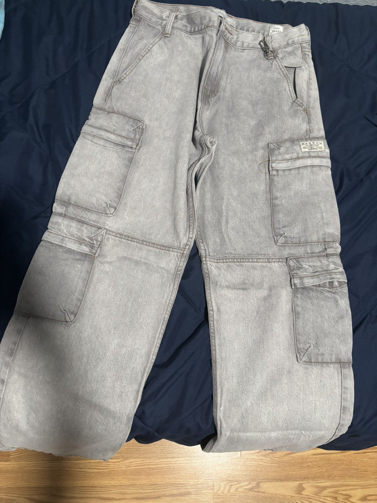 Pacsun Pacsun Baggy Cargo Jeans Size US 30 / EU 46 - 1 Thumbnail