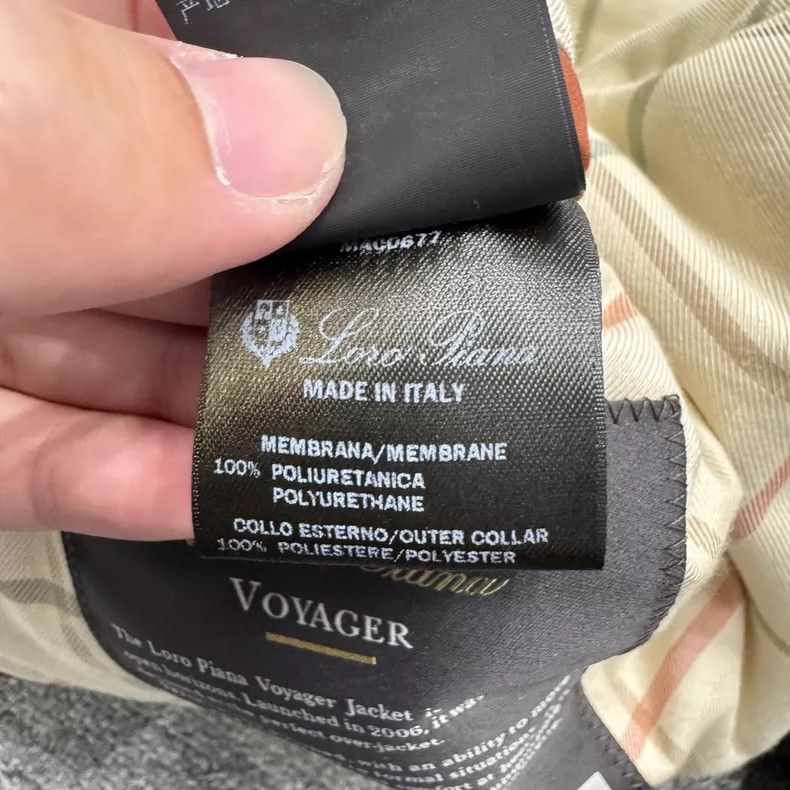 Loro Piana LORO PIANA A high collar jacket Size US XL / EU 56 / 4 - 5 Thumbnail