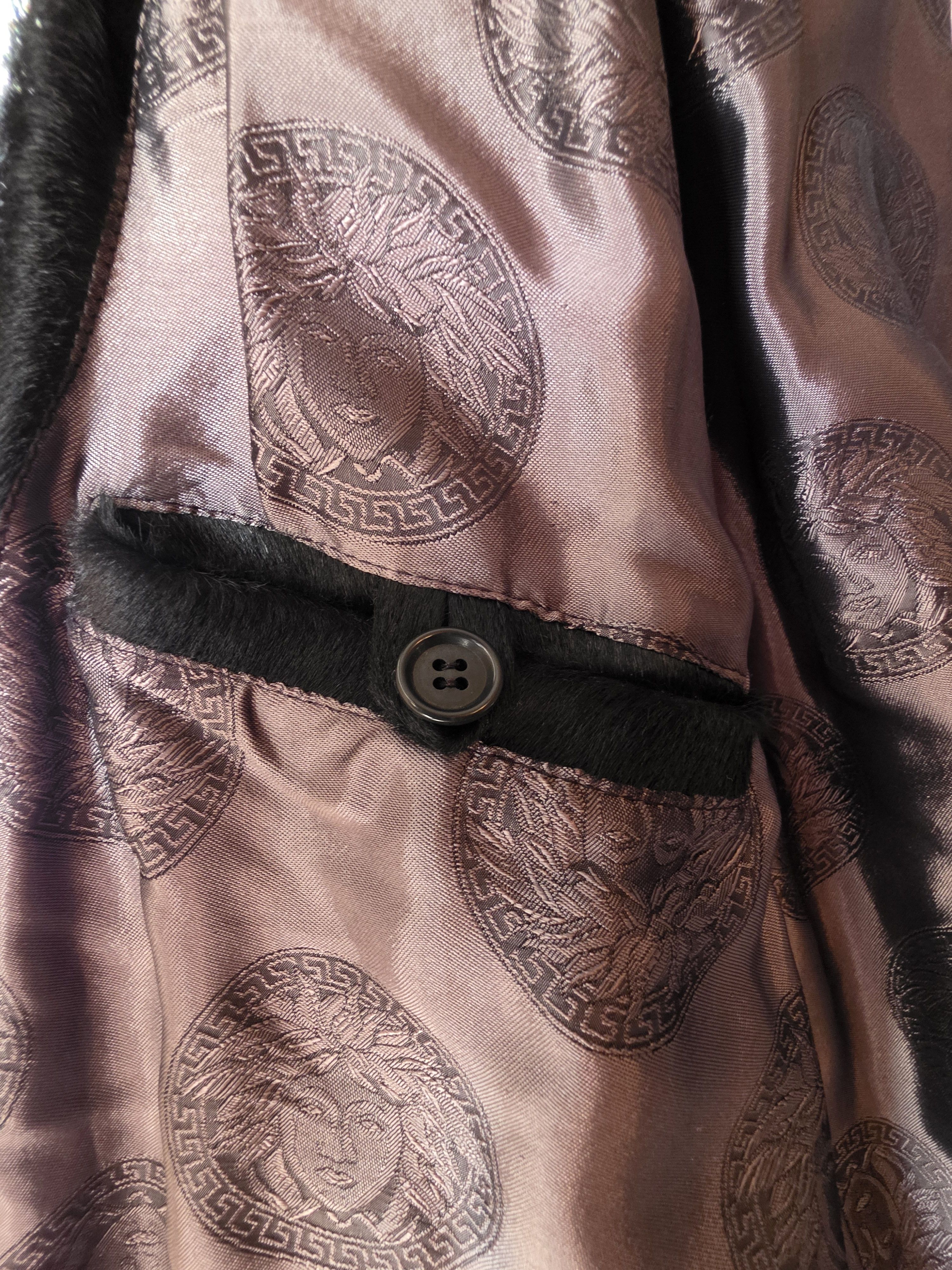 Other Gianni Versace vintage leather blazer Size 52L - 5 Thumbnail