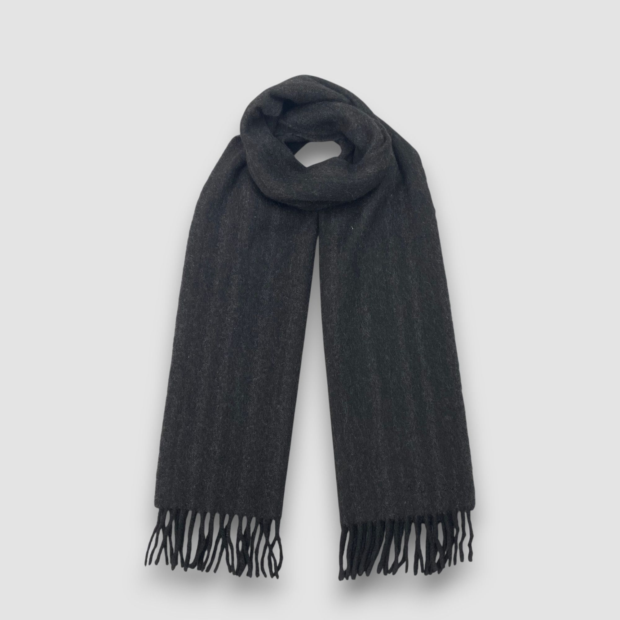 Vintage Paul Smith Scarf Muffler Wool Fringe Winter Scarves