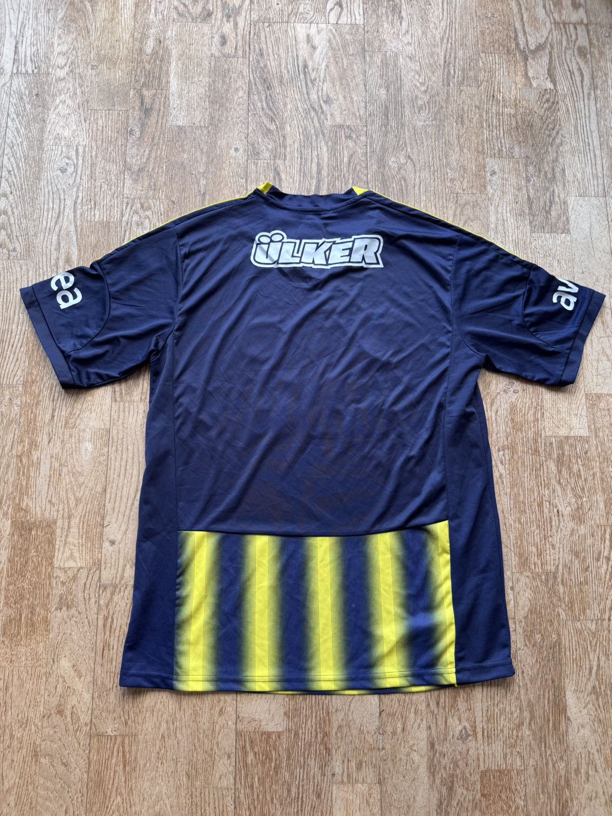 Vintage ADIDAS FENERBAHCE ISTANBUL RARE VINTAGE FOOTBALL JERSEY Size US L / EU 52-54 / 3 - 2 Thumbnail