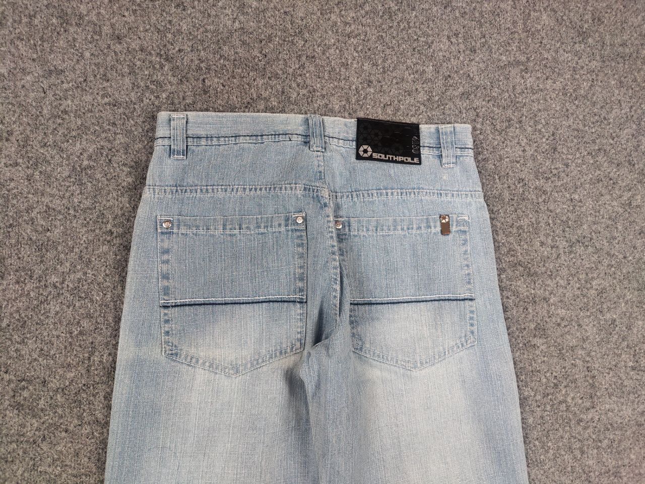 Southpole Vintage 90's Southpole washed denim Baggy Jeans Y2K Punk Size US 32 / EU 48 - 10 Thumbnail