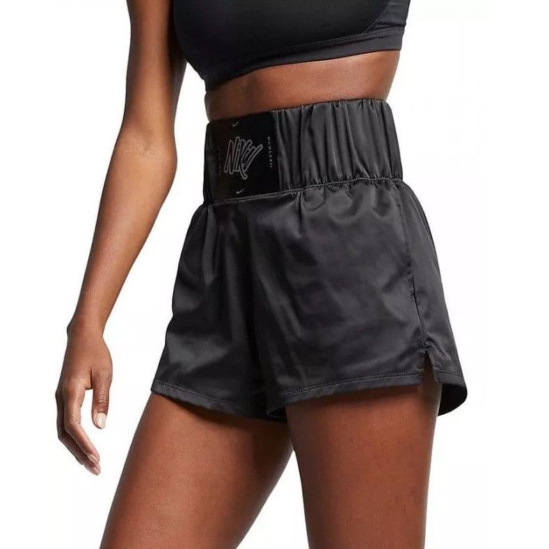 Nike Nike Women’s Dri-Fit Knockout Black Boxer Shorts Size 27" / US 4 / IT 40 - 6 Thumbnail