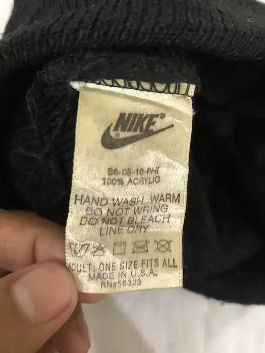 Nike × Vintage Vintage Nike Swoosh Logo beanie Size ONE SIZE - 4 Thumbnail