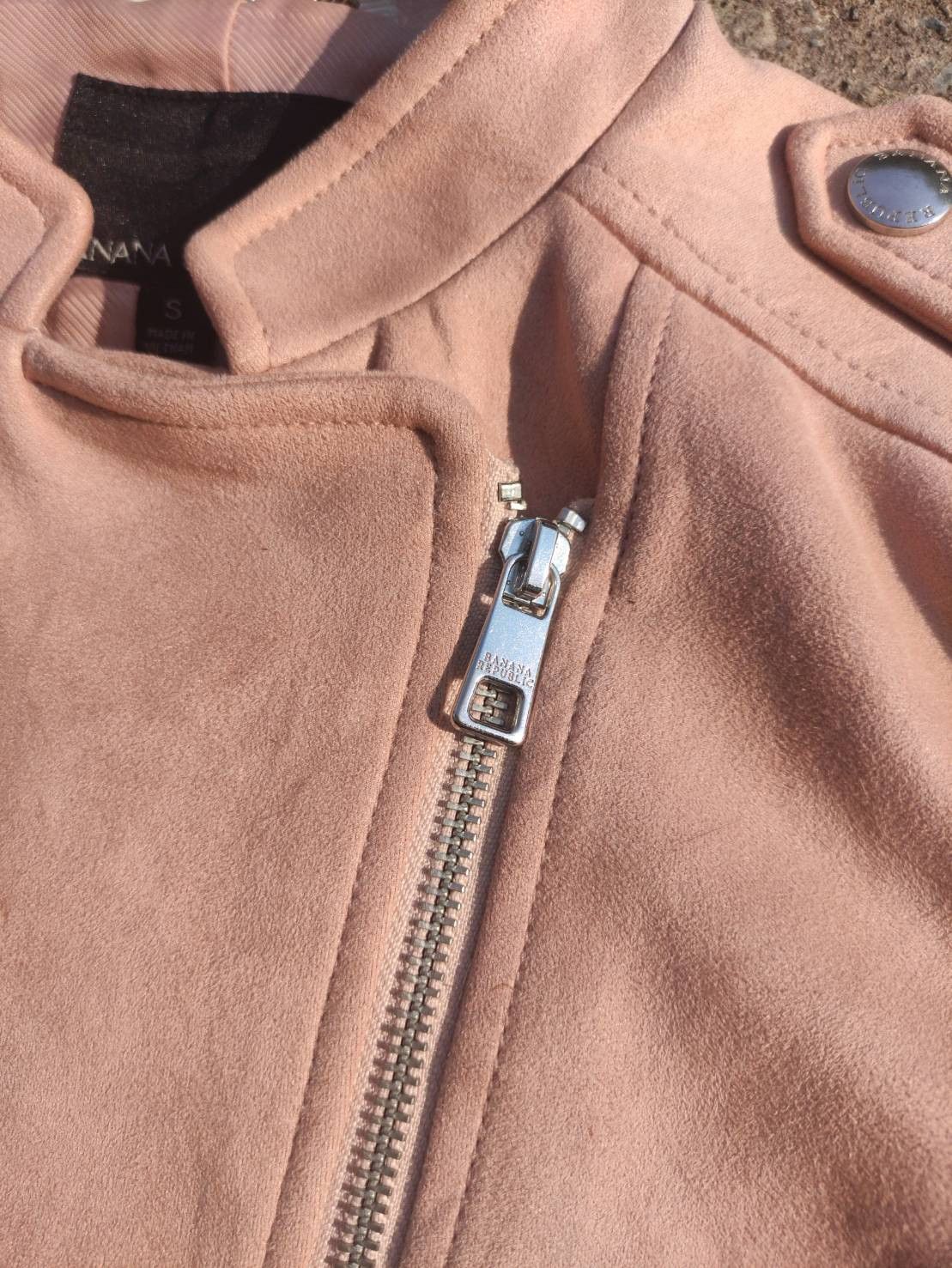 Banana Republic Banana Republic Vegan Suede Moto Jacket Size S / US 4 / IT 40 - 5 Thumbnail