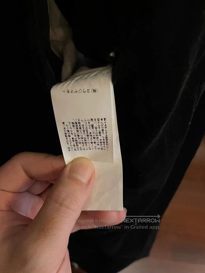 Yohji Yamamoto Yohji Yamamoto 21AW Linen Velvet Coat. Size US XL / EU 56 / 4 - 4 Thumbnail
