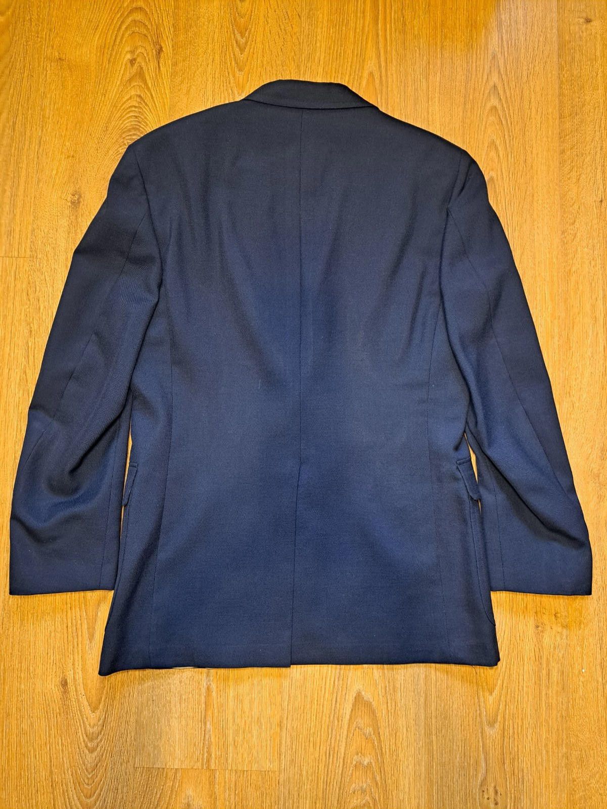 Hart Schaffner Marx VINTAGE Hart Schaffner Marx Jack Nicklaus Blazer 42R Navy Size 42R - 11 Thumbnail