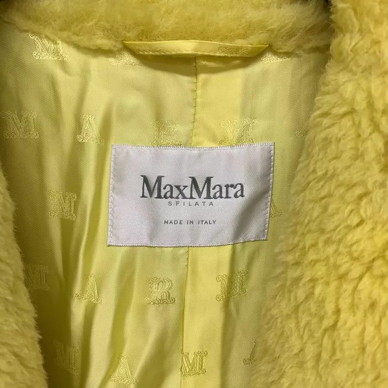 Other Max Mara Lemon yellow teddy coat Size S / US 4 / IT 40 - 2 Thumbnail