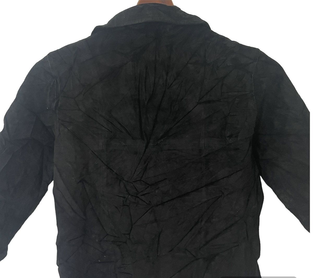 Yohji Yamamoto Vintage Wxyz Workshop By Yohji Yamamoto Leather Jacket Size S / US 4 / IT 40 - 11 Thumbnail