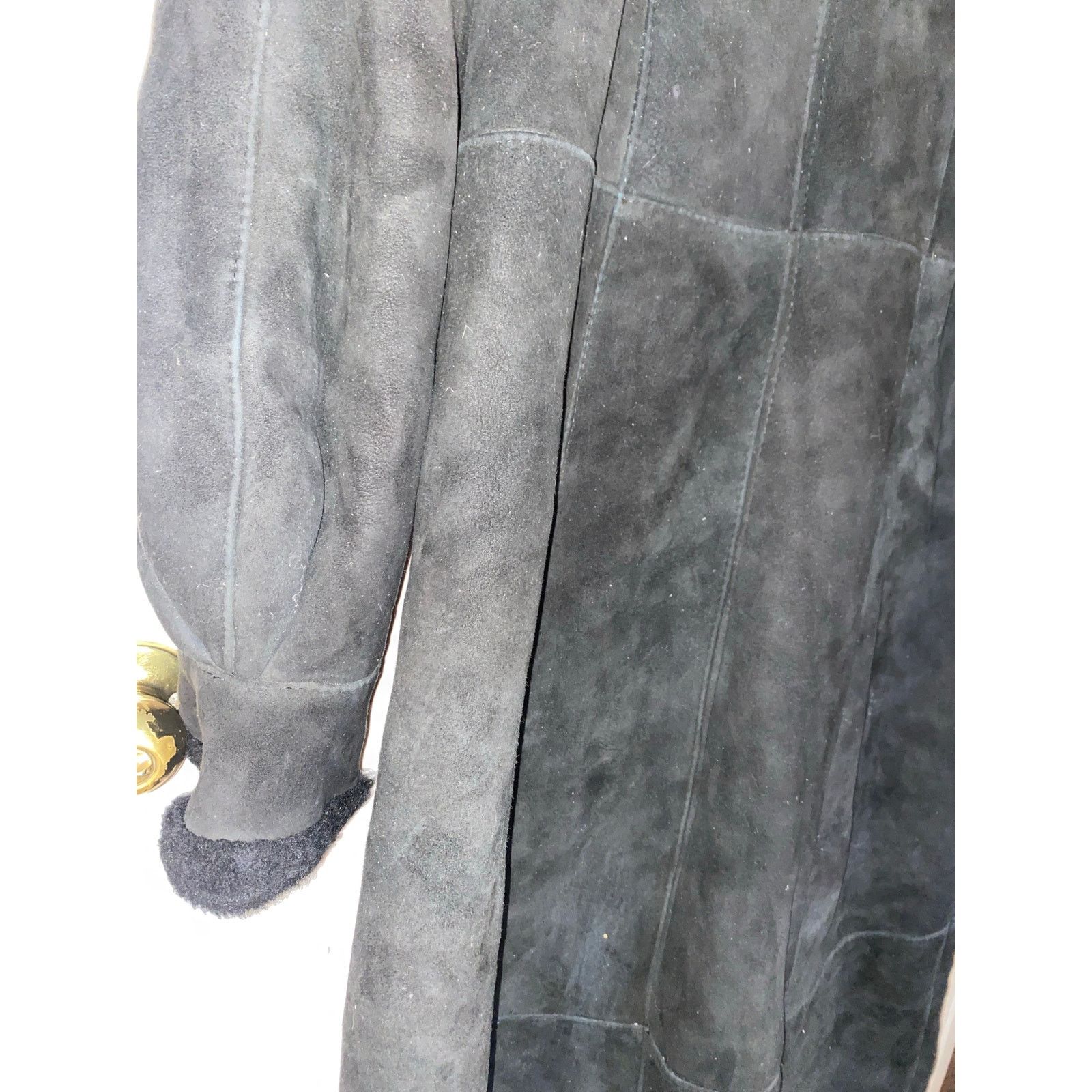 REMAIN Birger Christensen Birger Christensen Saks Fifth Avenue Fur Coat Black Size L / US 10 / IT 46 - 5 Thumbnail