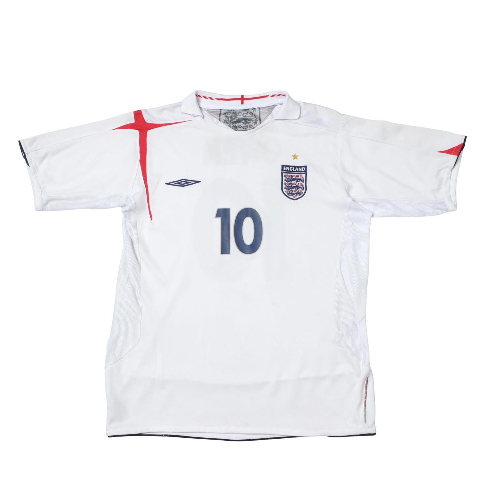 Umbro 2006/08 England Home Shirt Owen (L) Size US L / EU 52-54 / 3 - 2 Thumbnail