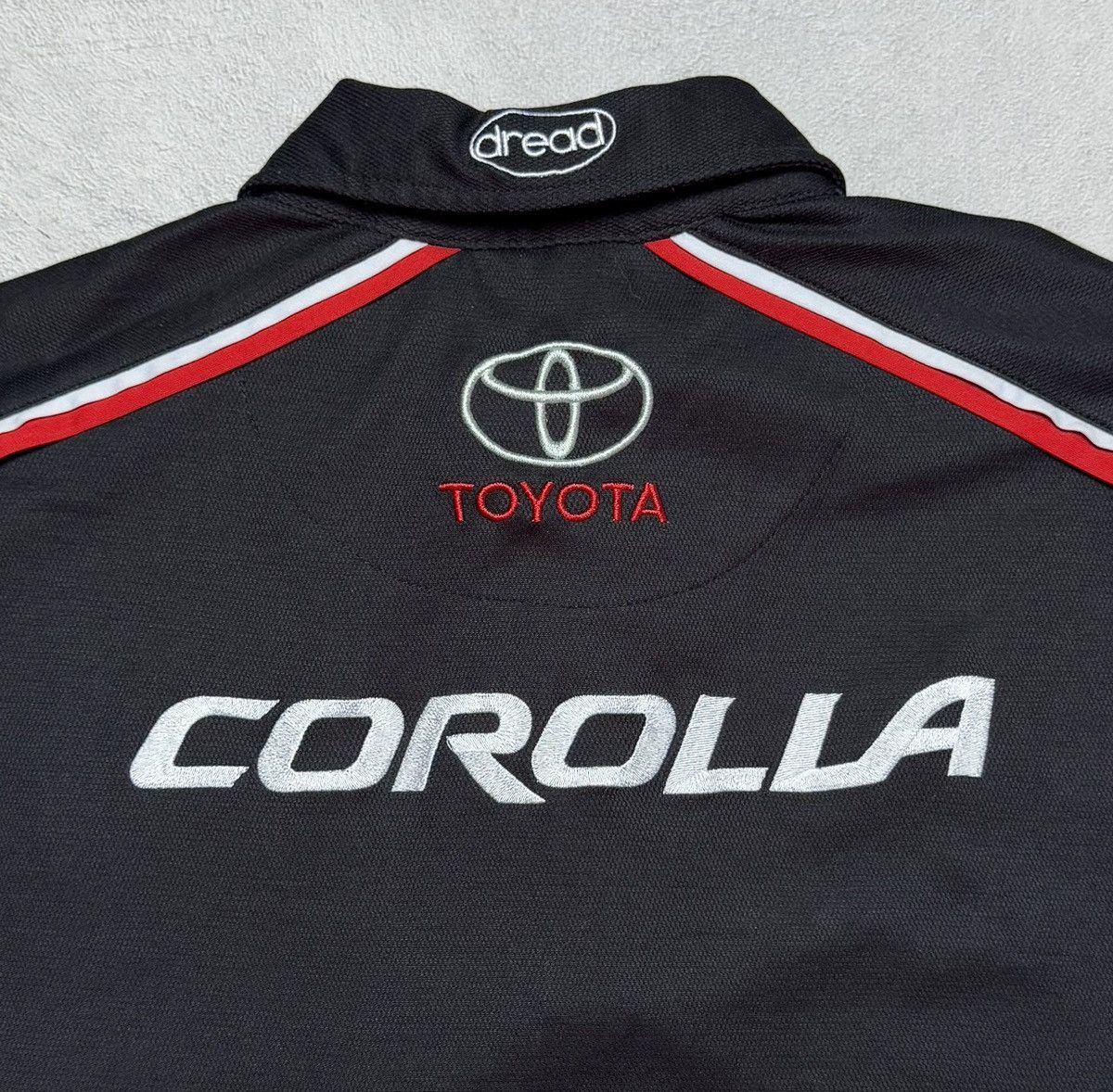 Vintage Toyota GB Team Corolla Racing Polo Shirt Logo Vintage Size US XL / EU 56 / 4 - 10 Thumbnail