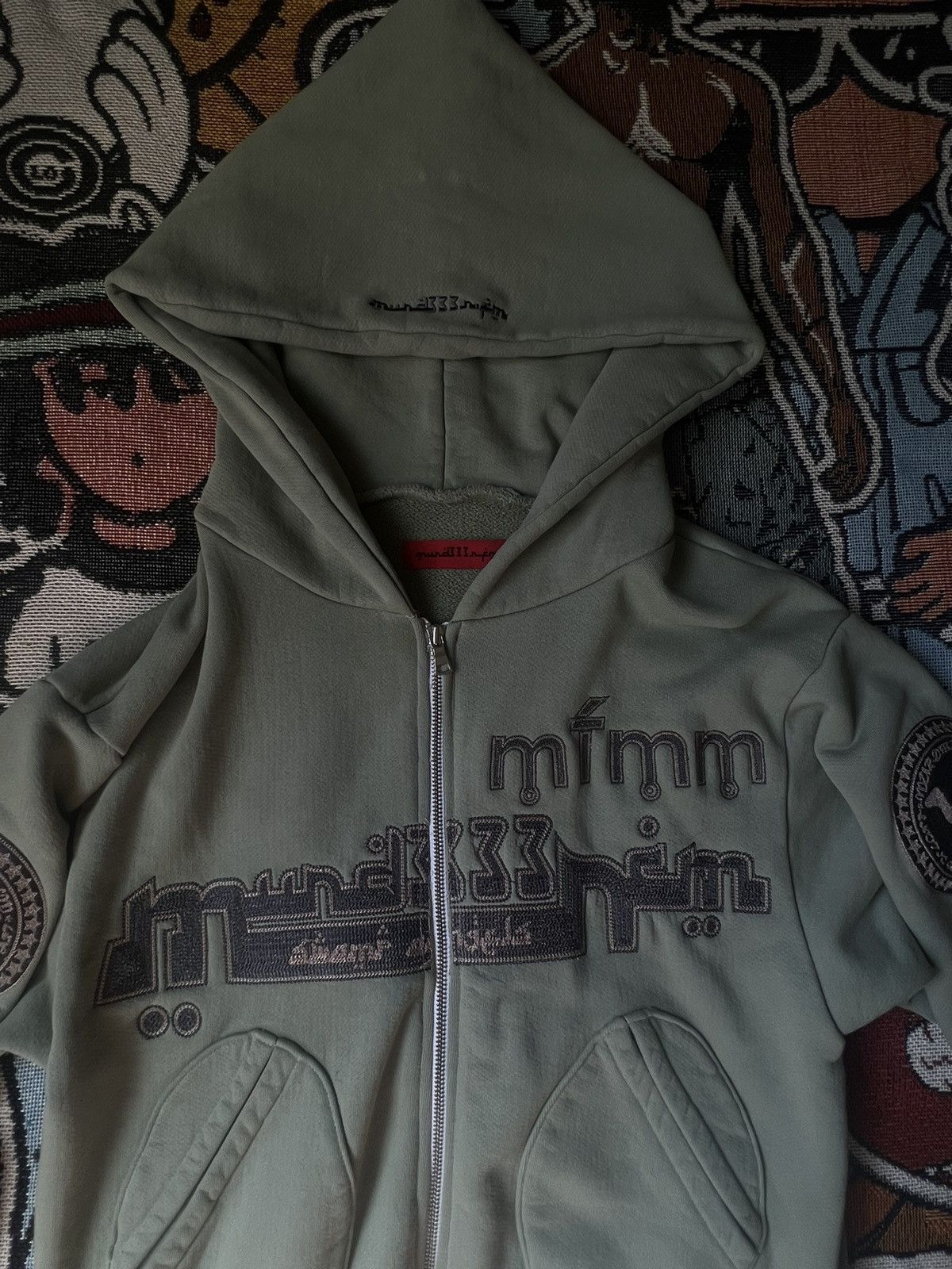 murd333r.fm Murd333r.Fm ‘ 🌐 Sage 🌐‘ Swamp Angels Hoodie Size US S / EU 44-46 / 1 - 6 Thumbnail