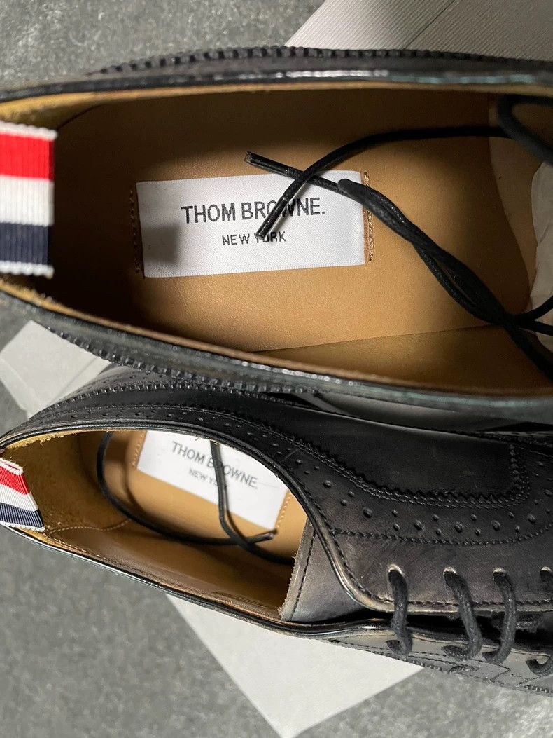 Thom Browne Thom Browne Make old carved men's leather shoes Size US 10 / EU 43 - 5 Thumbnail