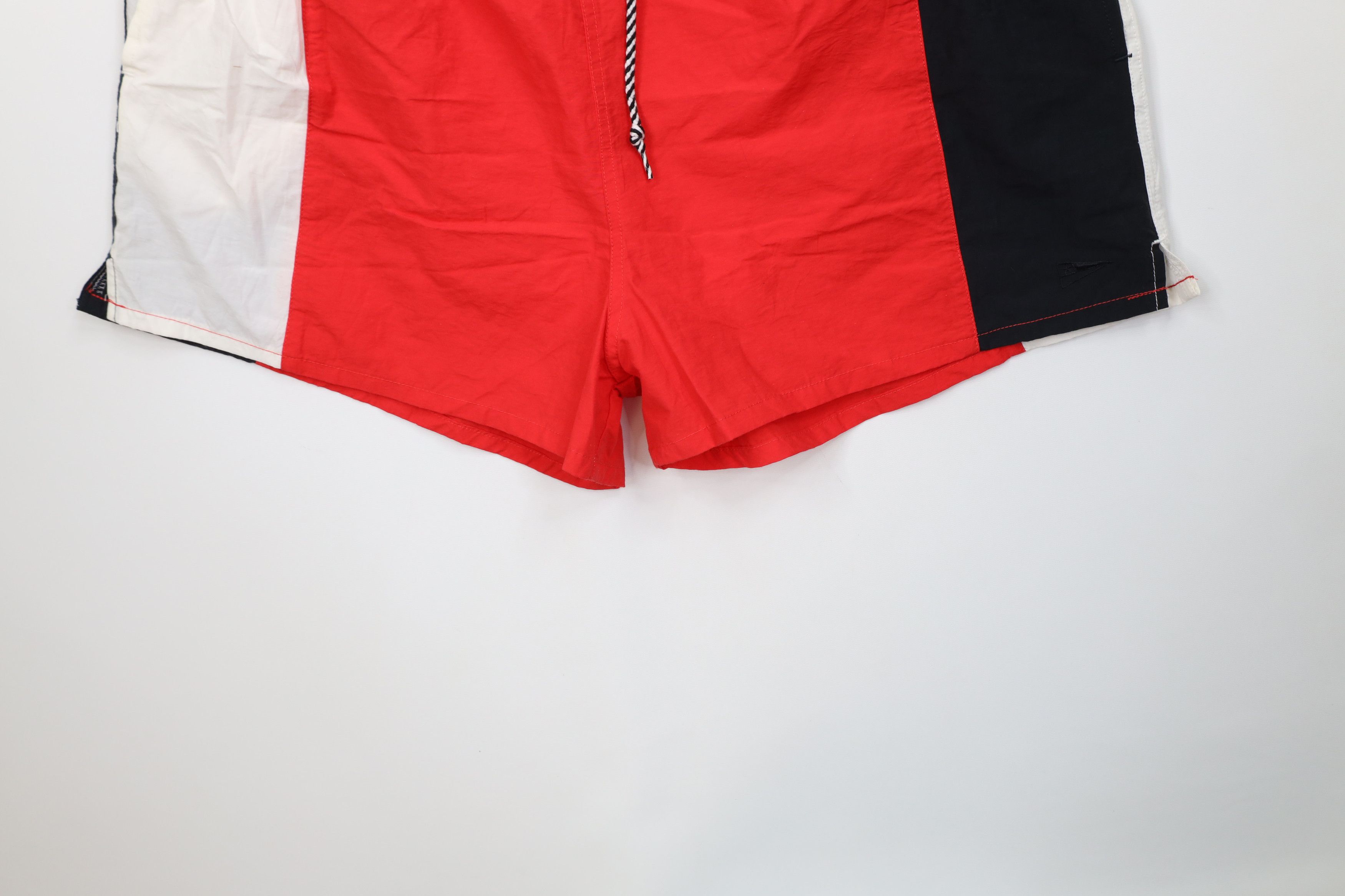 Vintage Deadstock Vintage 90s Streetwear Block Lined Shorts Trunks Size US 36 / EU 52 - 4 Thumbnail