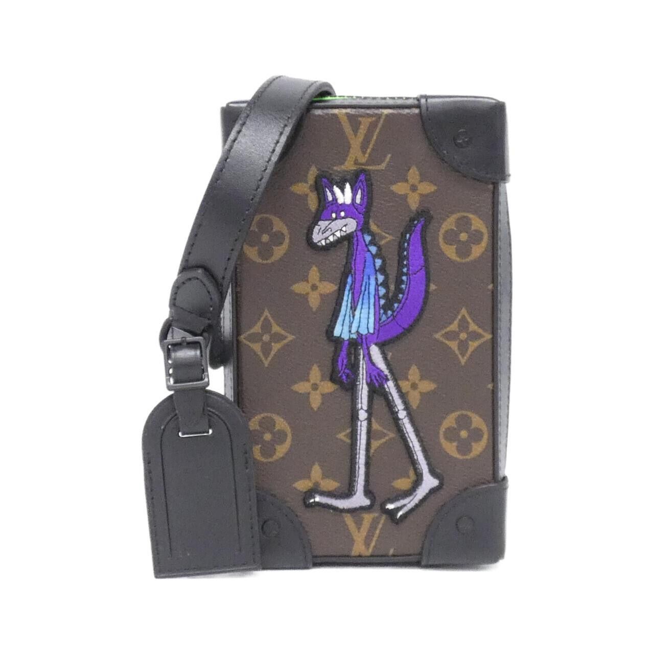 Louis Vuitton Louis Vuitton Louis Vuitton Monogram Soft Trunk Phone Box Shoulder Bag Textile Shoulder Bag M80144 DUTY FREE for USA Size ONE SIZE - 1 Thumbnail