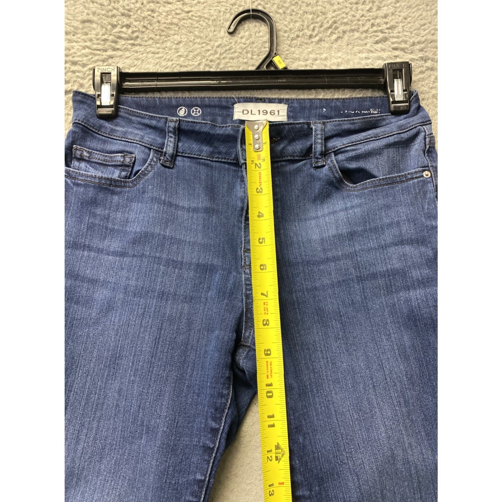 DL1961 DL1961 Women's Emilie Jeans Blue 28x25 Regular Juniors Womens Size 25" / US 0 / IT 36 - 7 Thumbnail