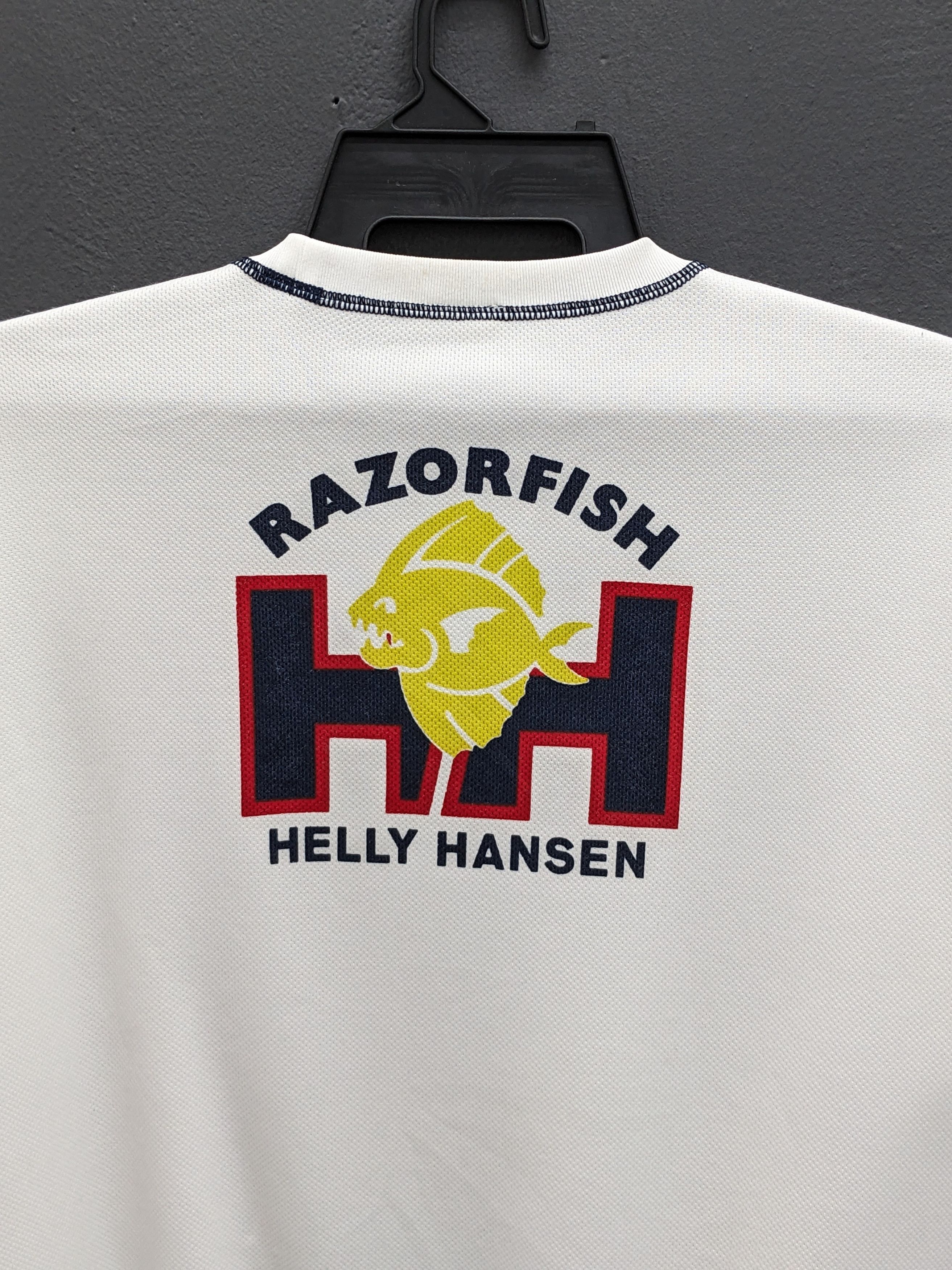 Helly Hansen Helly Hansen Razorfish White Polyester Sweatshirt Size US M / EU 48-50 / 2 - 3 Thumbnail