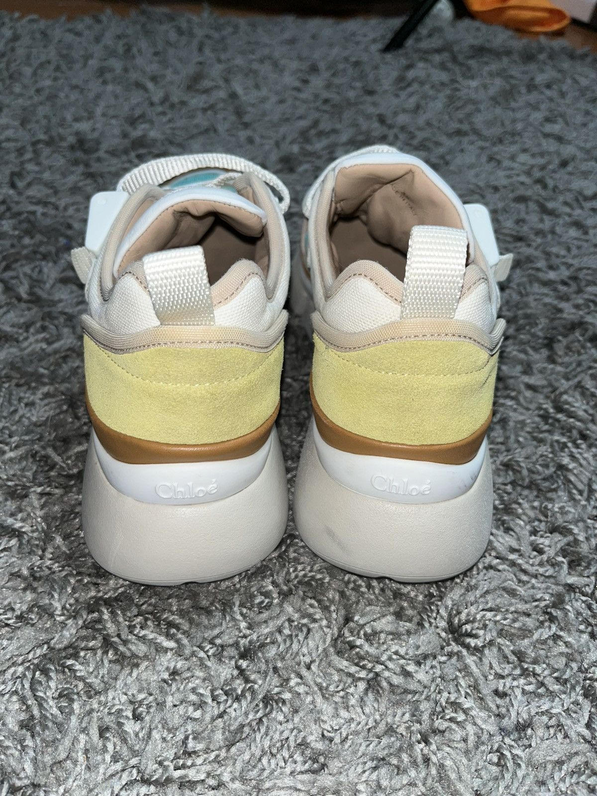 Chloe CHLOE LEATHER SNEAKERS SIZE 35 EU Size US 5 / IT 35 - 5 Thumbnail