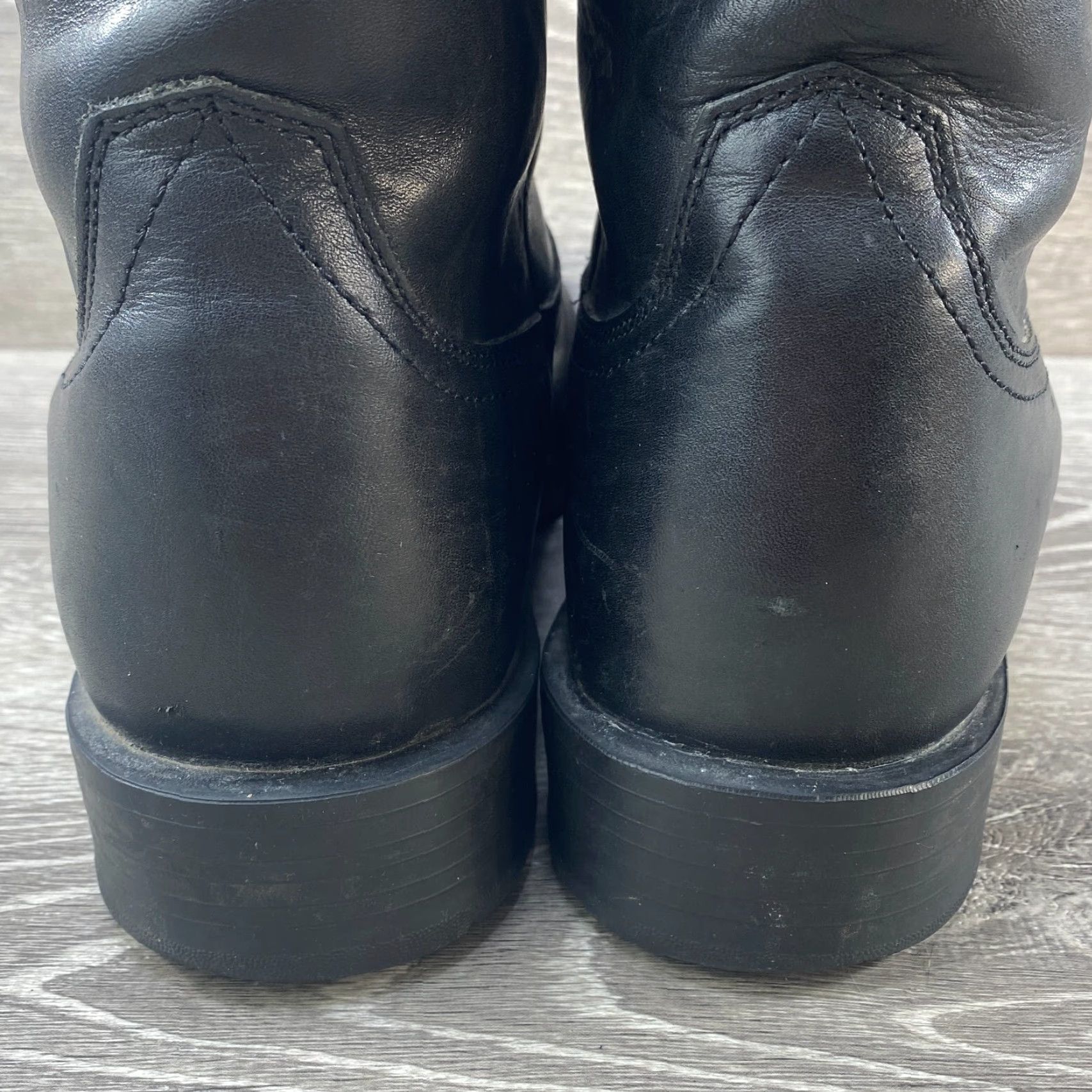 Ariat Ariat Heritage Black Leather Roper Round Toe Cowboy Western Boot Mens SZ 11.5 D Size US 12 / EU 45 - 7 Thumbnail
