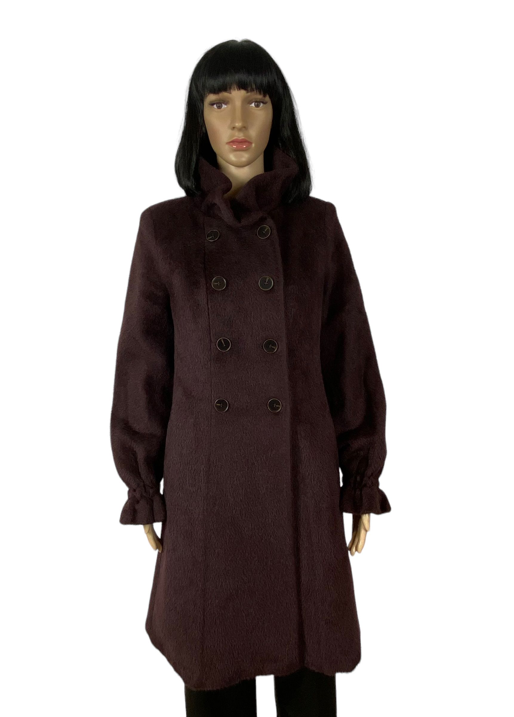 Max Mara max mara double-breasted coat alpaca size 8 Size M / US 6-8 / IT 42-44 - 1 Thumbnail