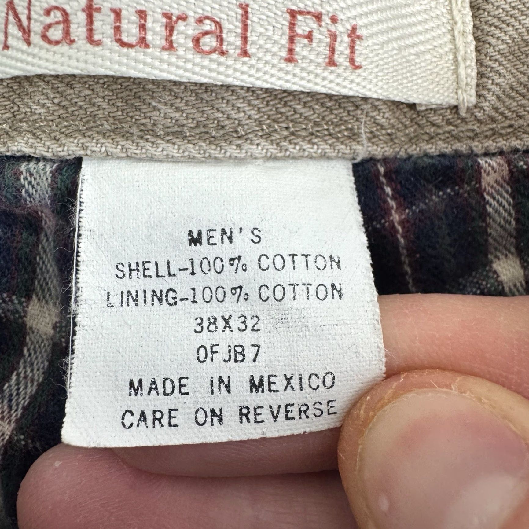 Vintage VINTAGE L.L. Bean Jeans Shirt? 38x32? (No) Size US 38 / EU 54 - 7 Thumbnail