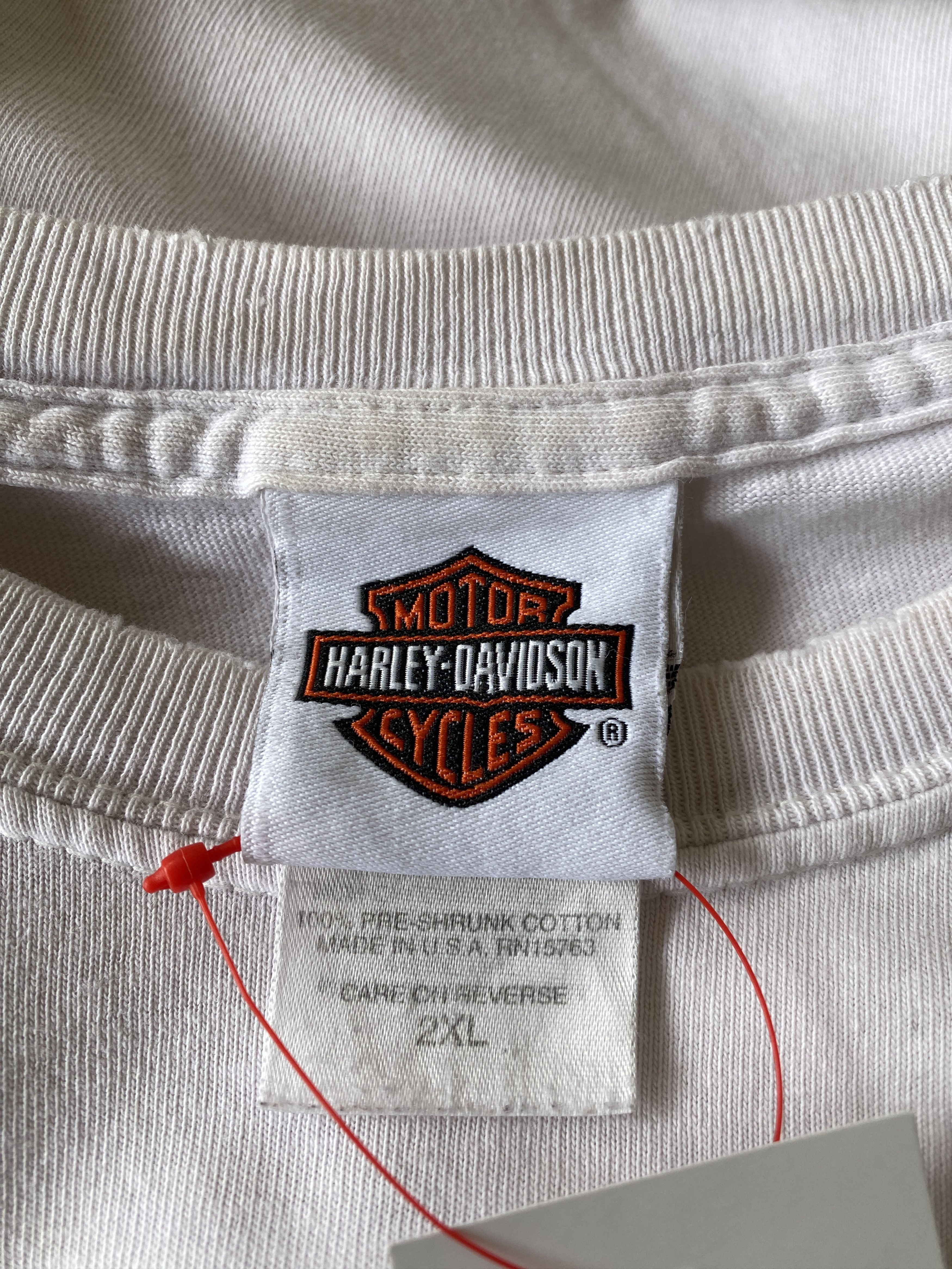 Harley Davidson Y2K FAULTLINE HARLEY DAVIDSON T SHIRT Size US XXL / EU 58 / 5 - 8 Thumbnail
