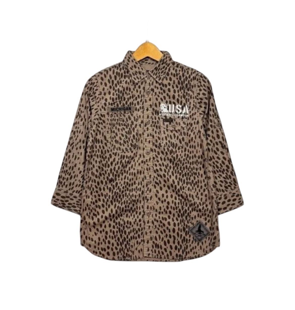 トップス hysteric glamour leopard design tee Rare‼️Hysteric Glamour Leopard Shirt - threedaughtersproperties.com