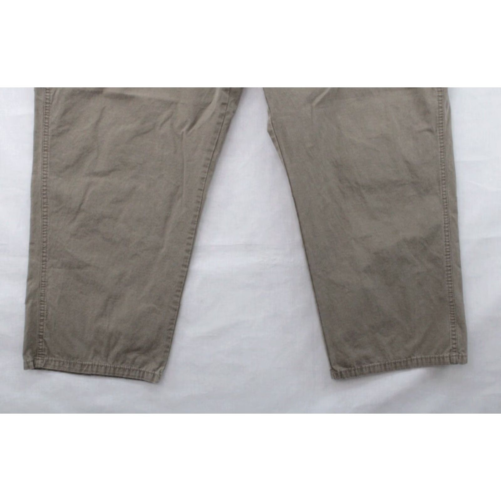 Wrangler VINTAGE Wranglers Baggy Cargo Pants Men's 44 Light Brown Ripstop Cotton Workwear cargo pants Mens 44 Brown 90s Grunge Work Wear Pants Mens Size US 44 / EU 60 - 3 Thumbnail