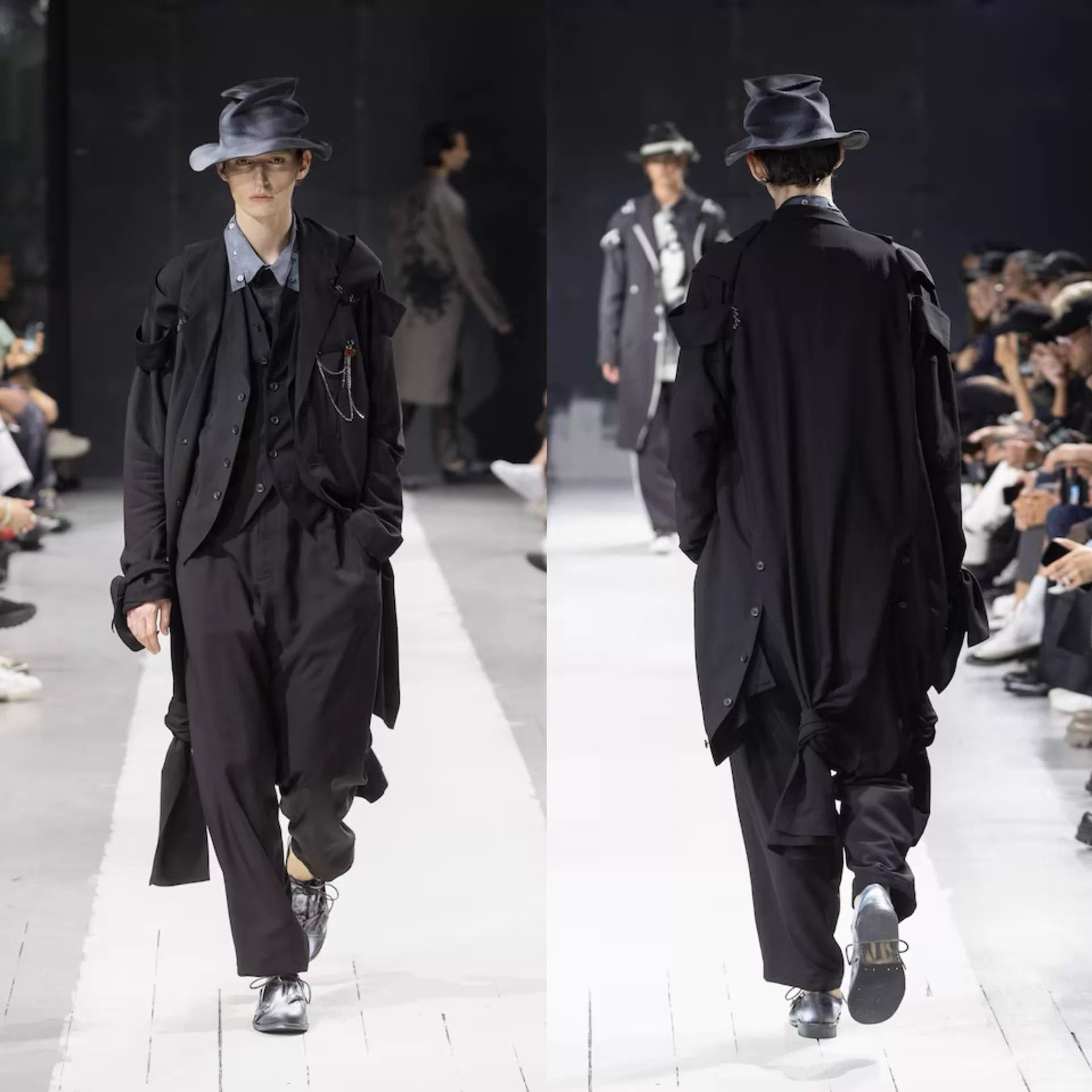 Yohji Yamamoto Yohji Yamamoto 24SS Knot Asymmetric Coat Size US S / EU 44-46 / 1 - 2 Thumbnail