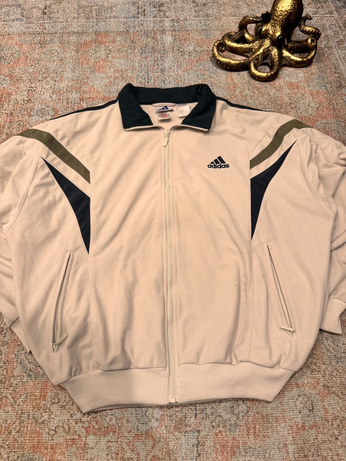 Adidas × Vintage Adidas Vintage Velvet Jacket Size US M / EU 48-50 / 2 - 2 Thumbnail