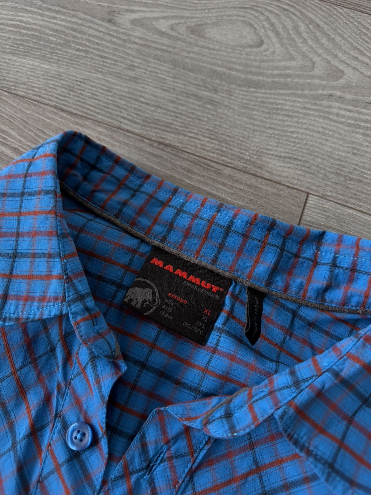 Mammut Mammut Short Sleeve Gorpcore Button Up Shirt Size US XL / EU 56 / 4 - 13 Thumbnail