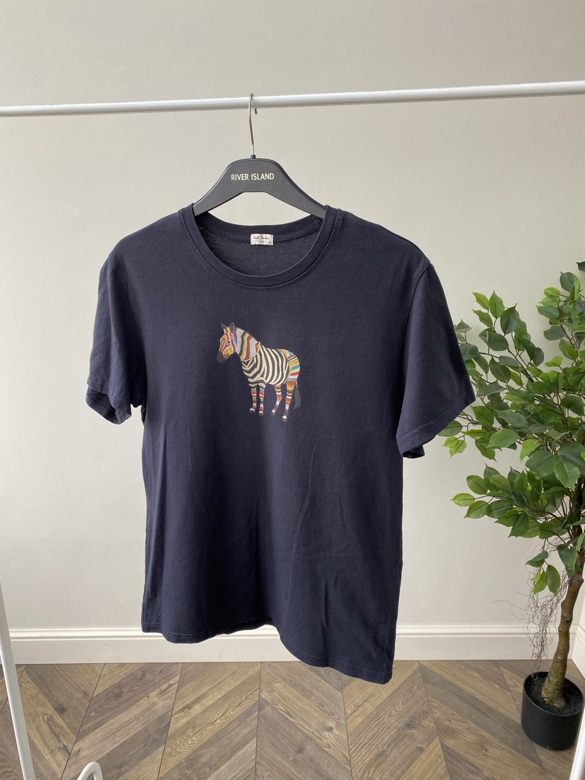 Designer × Paul Smith × Vintage Vintage Paul Smith Colourful Zebra Tee Size US S / EU 44-46 / 1 - 3 Thumbnail