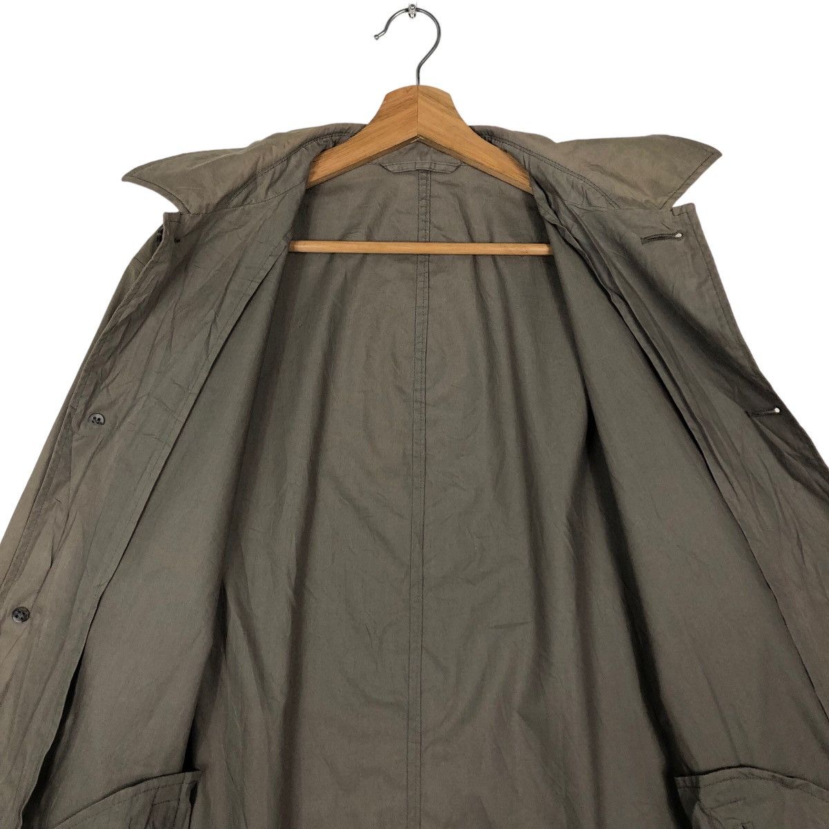 Hugo Boss 🔥Rich Brown - Fly Coats Long Jacket Hugo Boss Double Collar Size US M / EU 48-50 / 2 - 12 Thumbnail