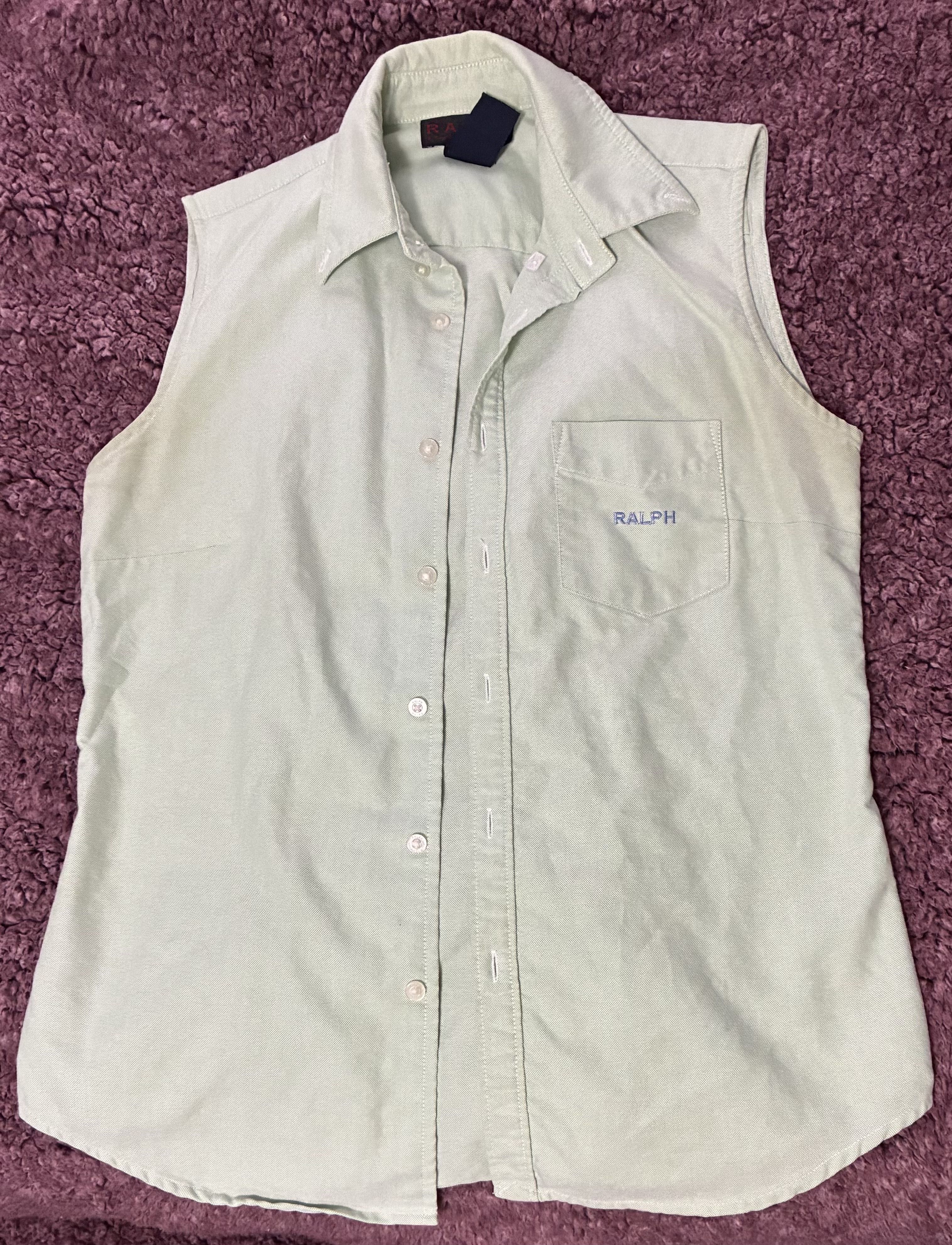 Ralph Lauren Ralph Lauren Sleeveless Button-Up Top Size XS / US 0-2 / IT 36-38 - 5 Thumbnail