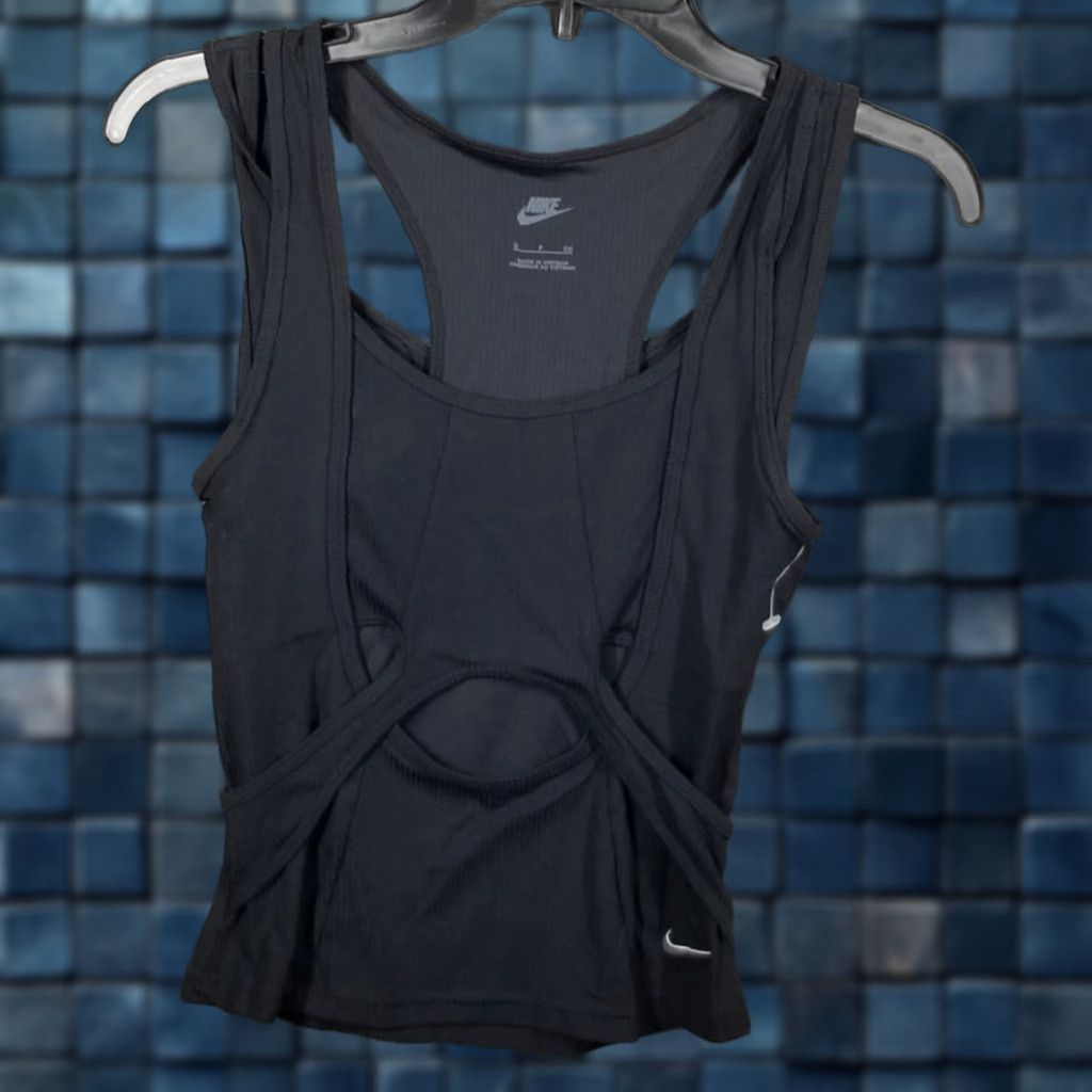 Nike Nike Serena Williams Design Crew Cutout Tank Top Small Black FN2274-010 Tennis Size S / US 4 / IT 40 - 1 Thumbnail